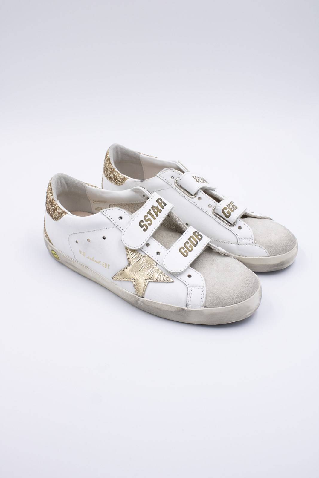 SCARPE GOLDEN GOOSE  GYF00177 WHITE ICE GOLD-1