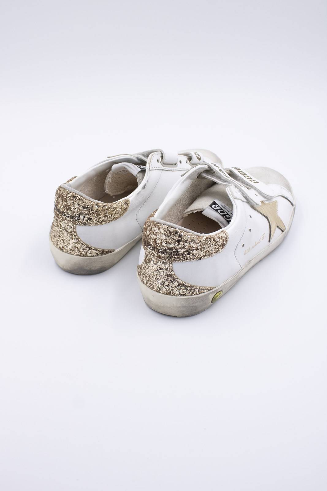 SCARPE GOLDEN GOOSE  GYF00177 WHITE ICE GOLD-2