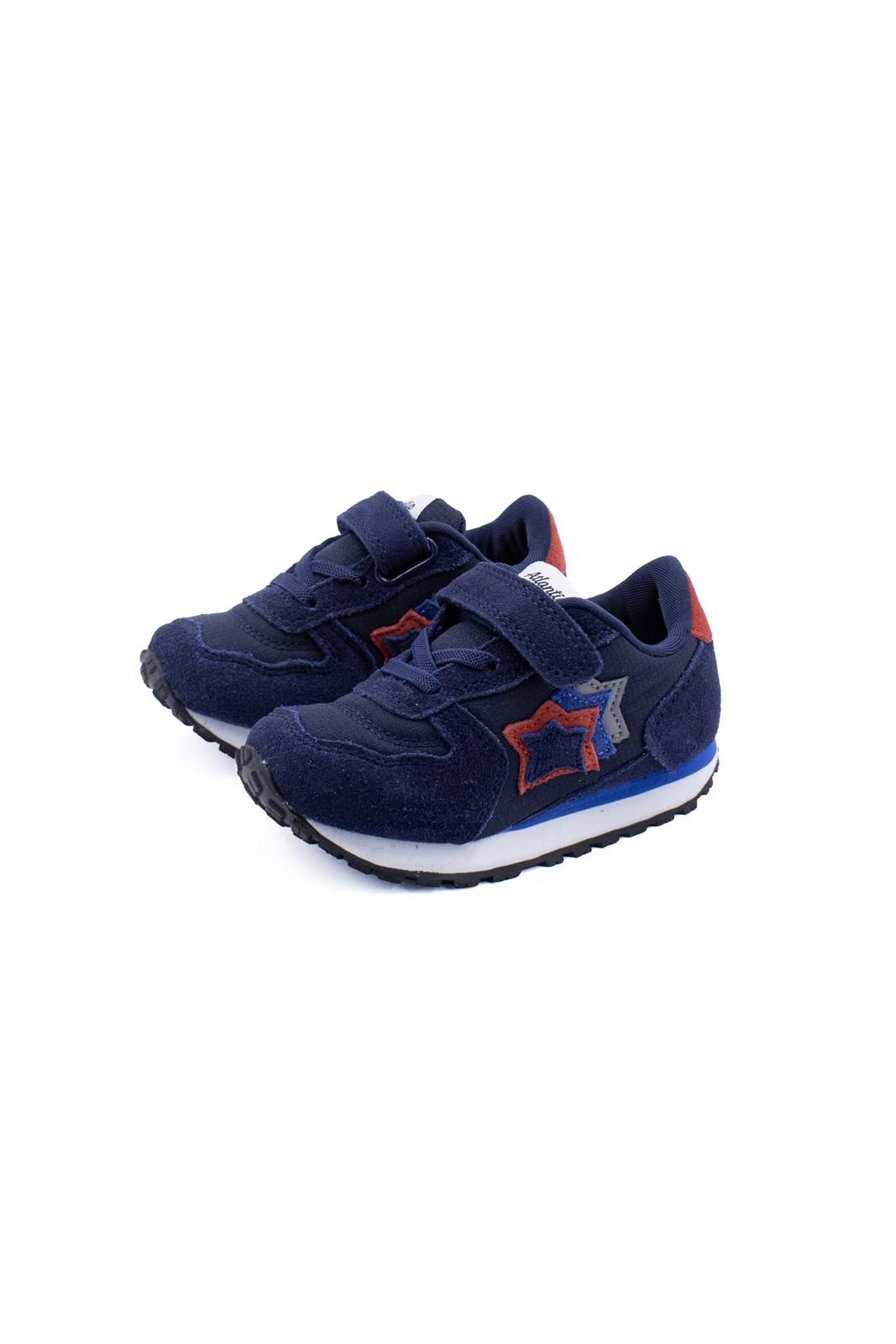 SCARPE ATLANTIC STARS BEN55 NAVY/ROSSO/NAVY