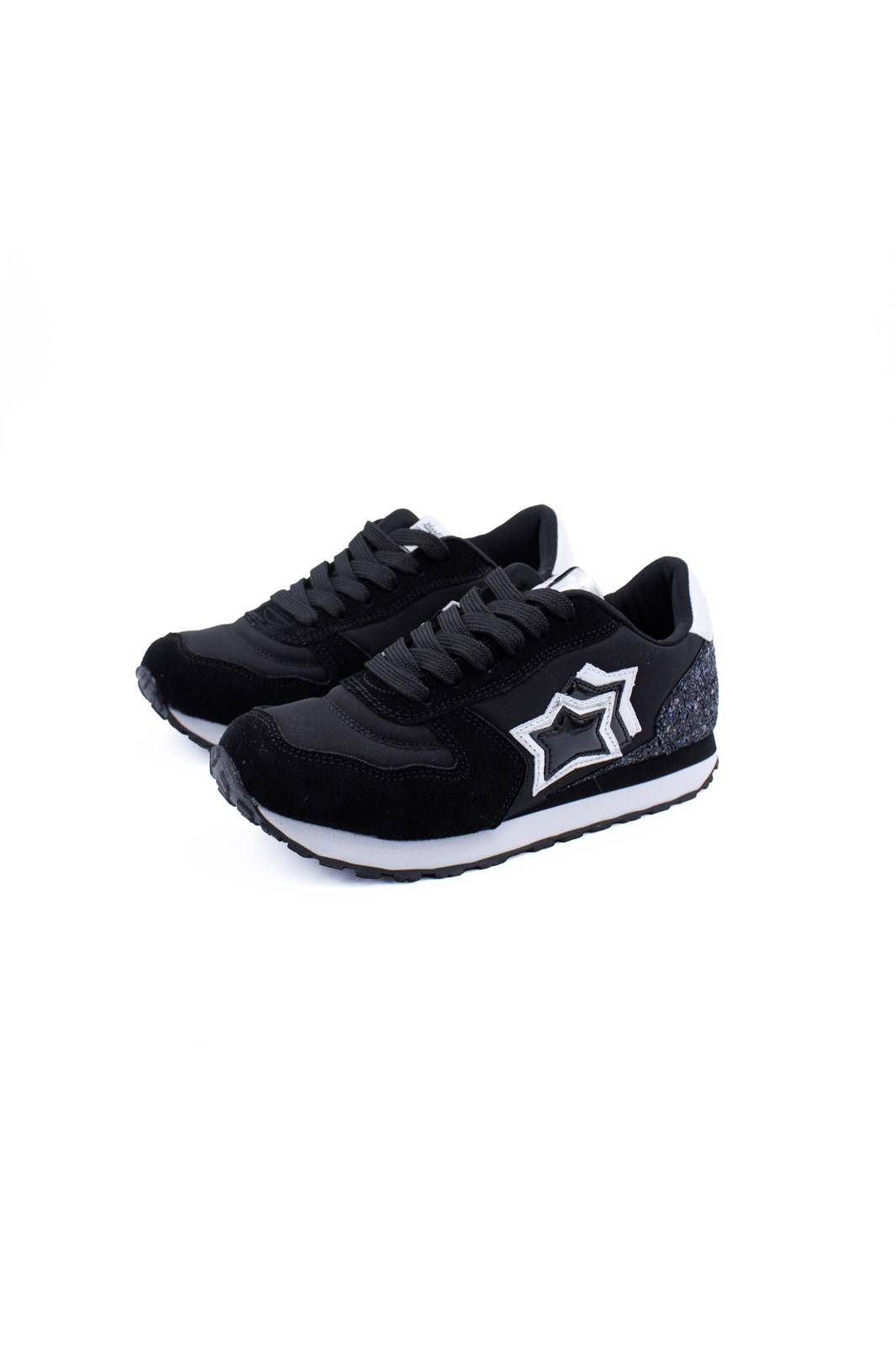 SCARPE ATLANTIC STARS ICARO41 NERO/BIANCO/NERO-1