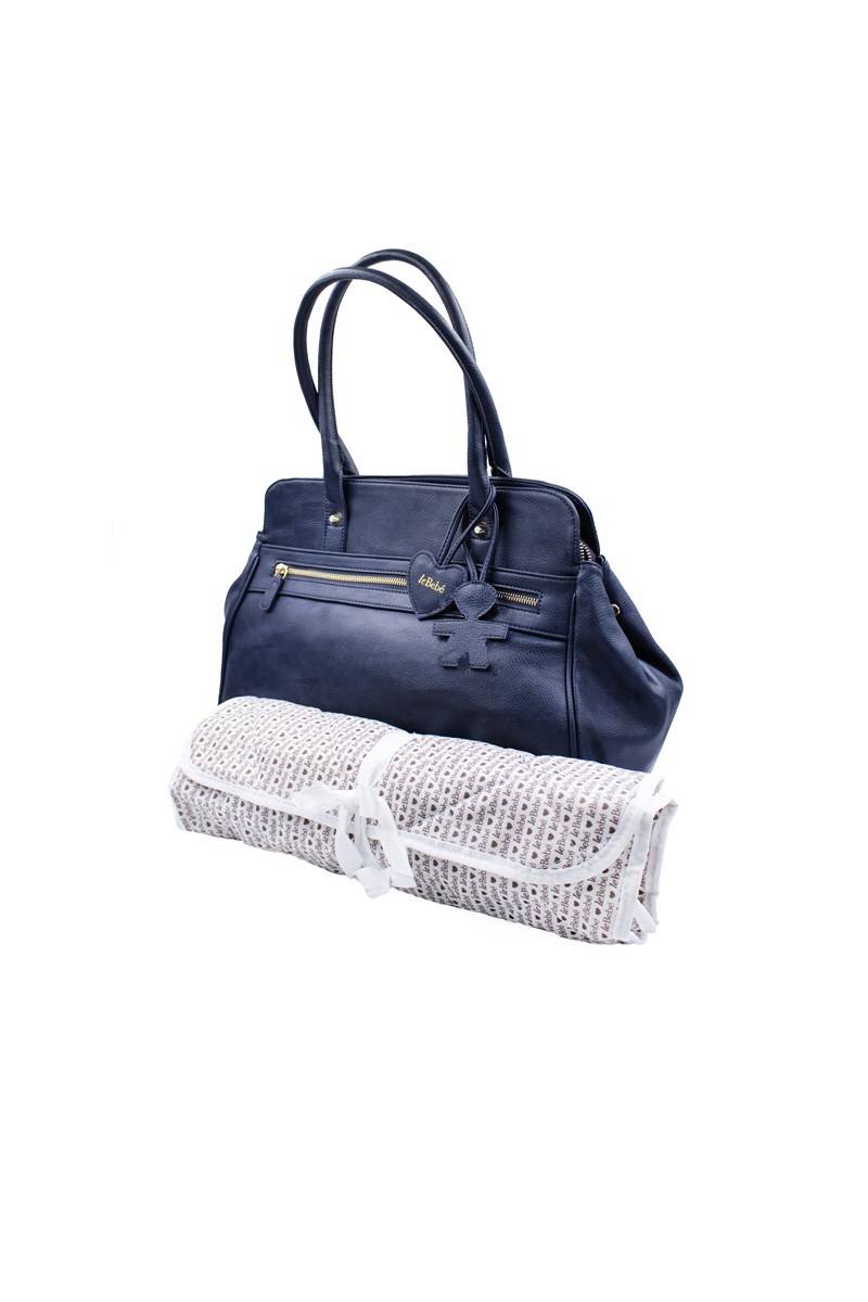 BORSA LE BEBÉ LBB0107 BLU-3