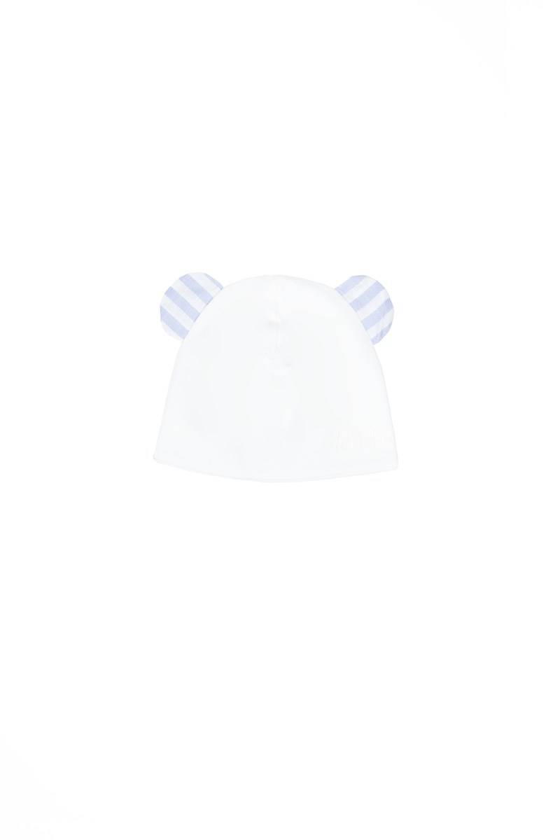 CAPPELLO LE BEBÉ LBB3984 BIANCO-CELESTE