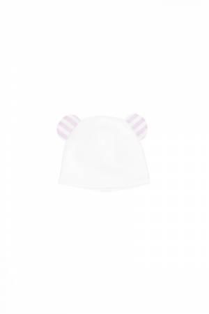 CAPPELLO LE BEBÉ LBG4575 BIANCO-ROSA