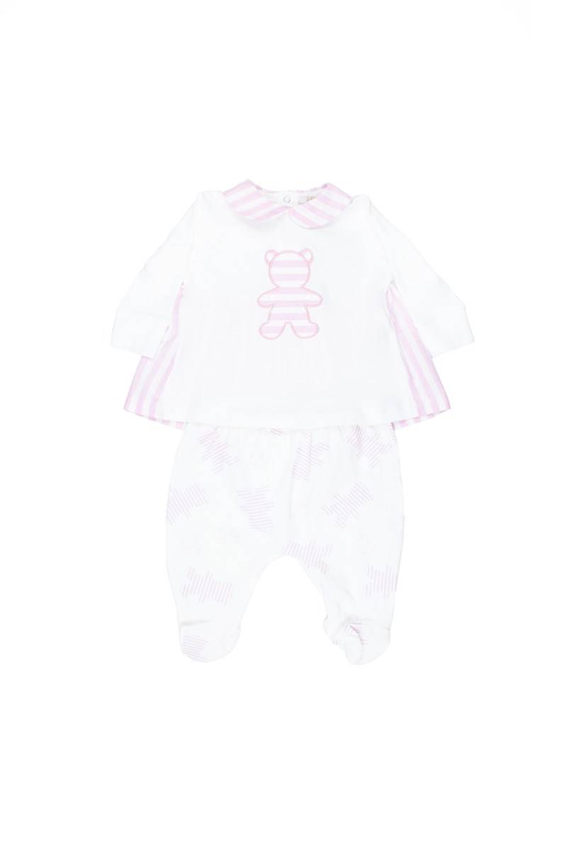 TUTINA LE BEBÉ LBG4578 BIANCO-ROSA