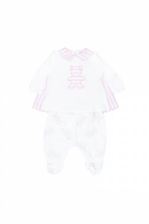 TUTINA LE BEBÉ LBG4578 BIANCO-ROSA