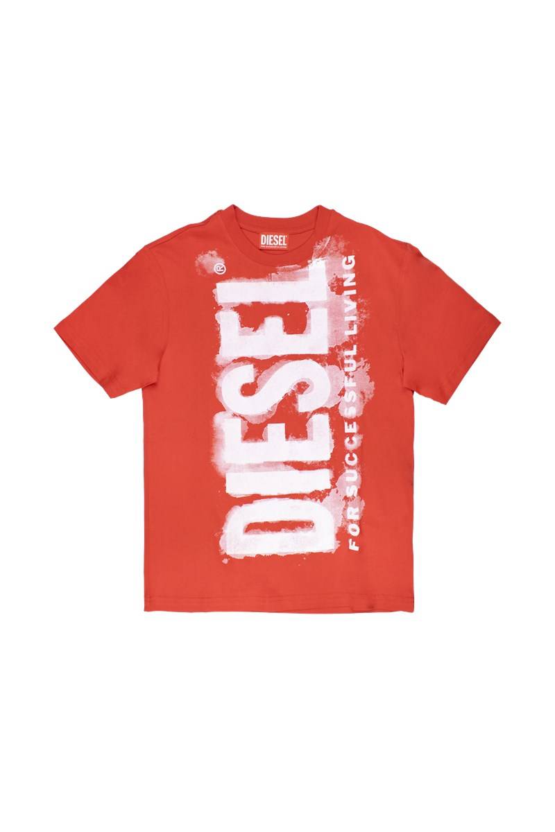 T-SHIRT DIESEL J01131 CARNATION RED