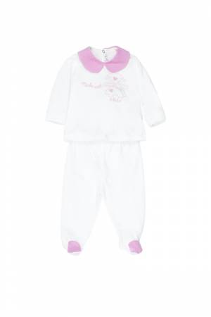 TUTINA LE BEBÉ LBG3989 BIANCO-ROSA