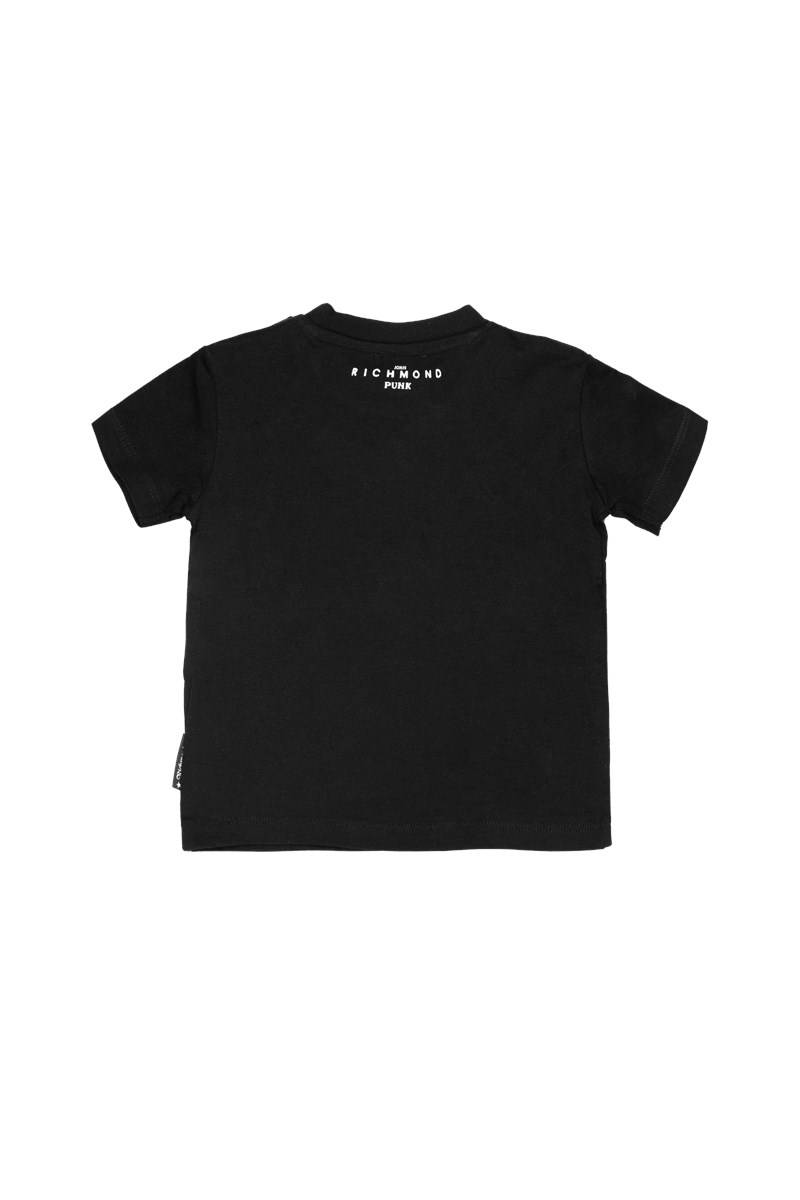 T-SHIRT JOHN RICHMOND RIP23047TS BLACK-1