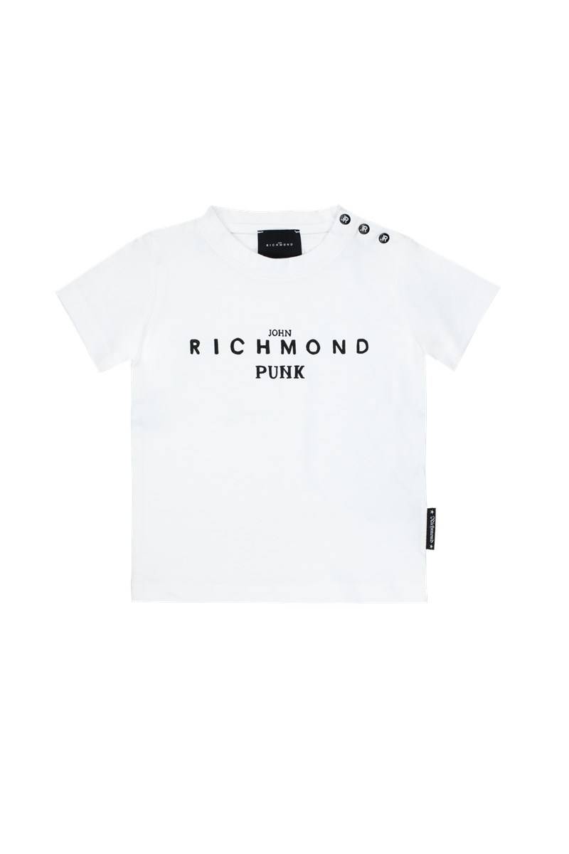 T-SHIRT JOHN RICHMOND RIP23047TS WHITE