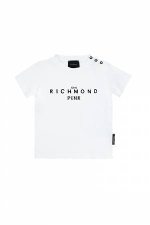 T-SHIRT JOHN RICHMOND RIP23047TS WHITE