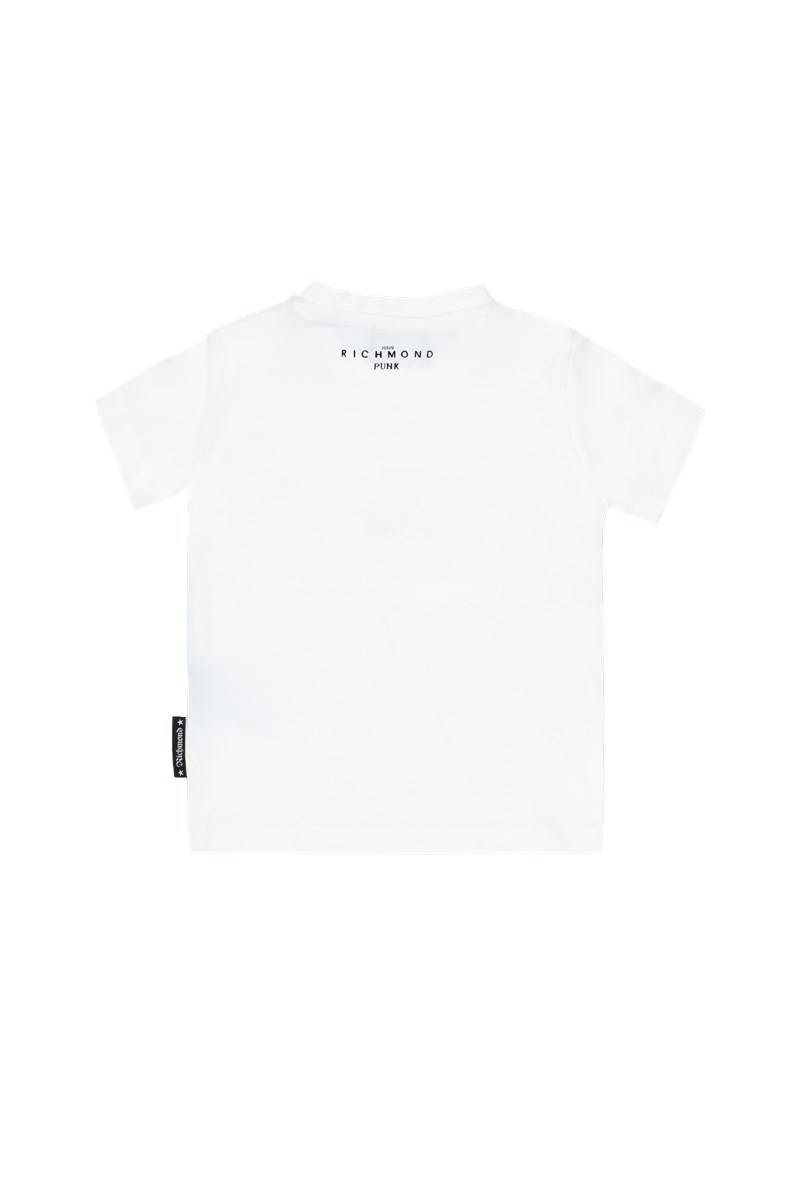 T-SHIRT JOHN RICHMOND RIP23047TS WHITE-1