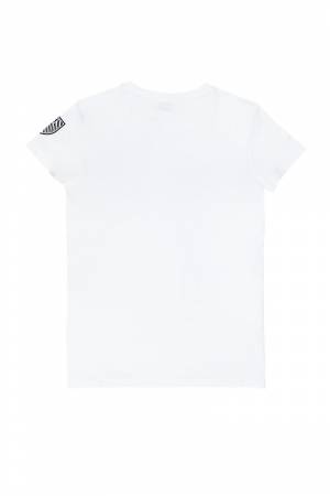 T-SHIRT BIKKEMBERGS BK1545 BIANCO-1-mini