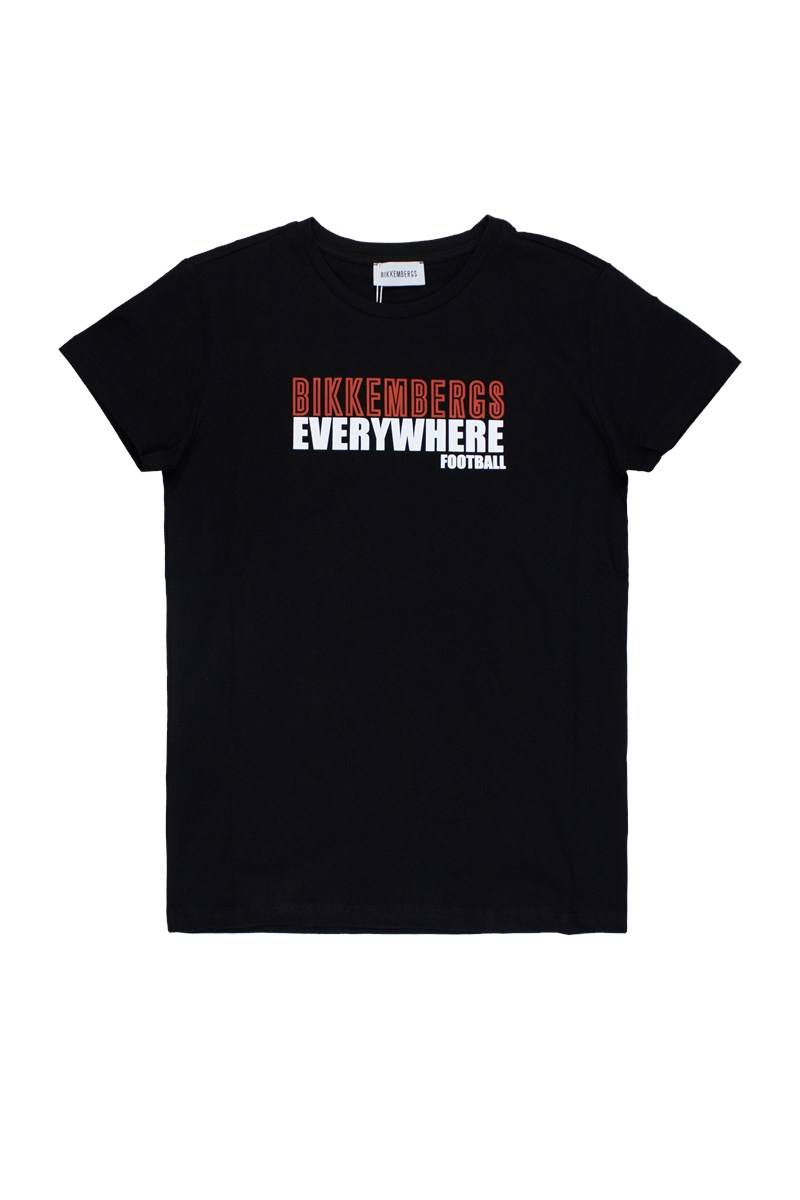 T-SHIRT BIKKEMBERGS BK1569 NERO