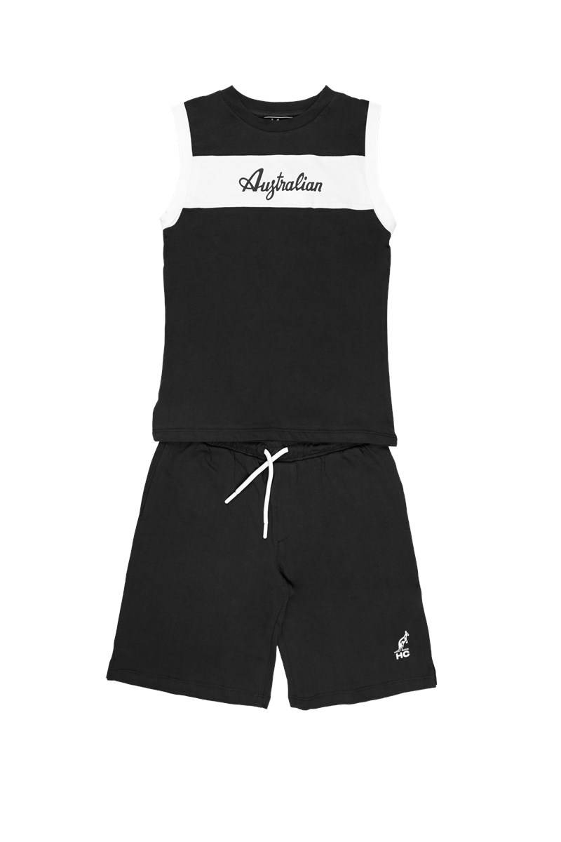 COMPLETO AUSTRALIAN AS0636 NERO-0