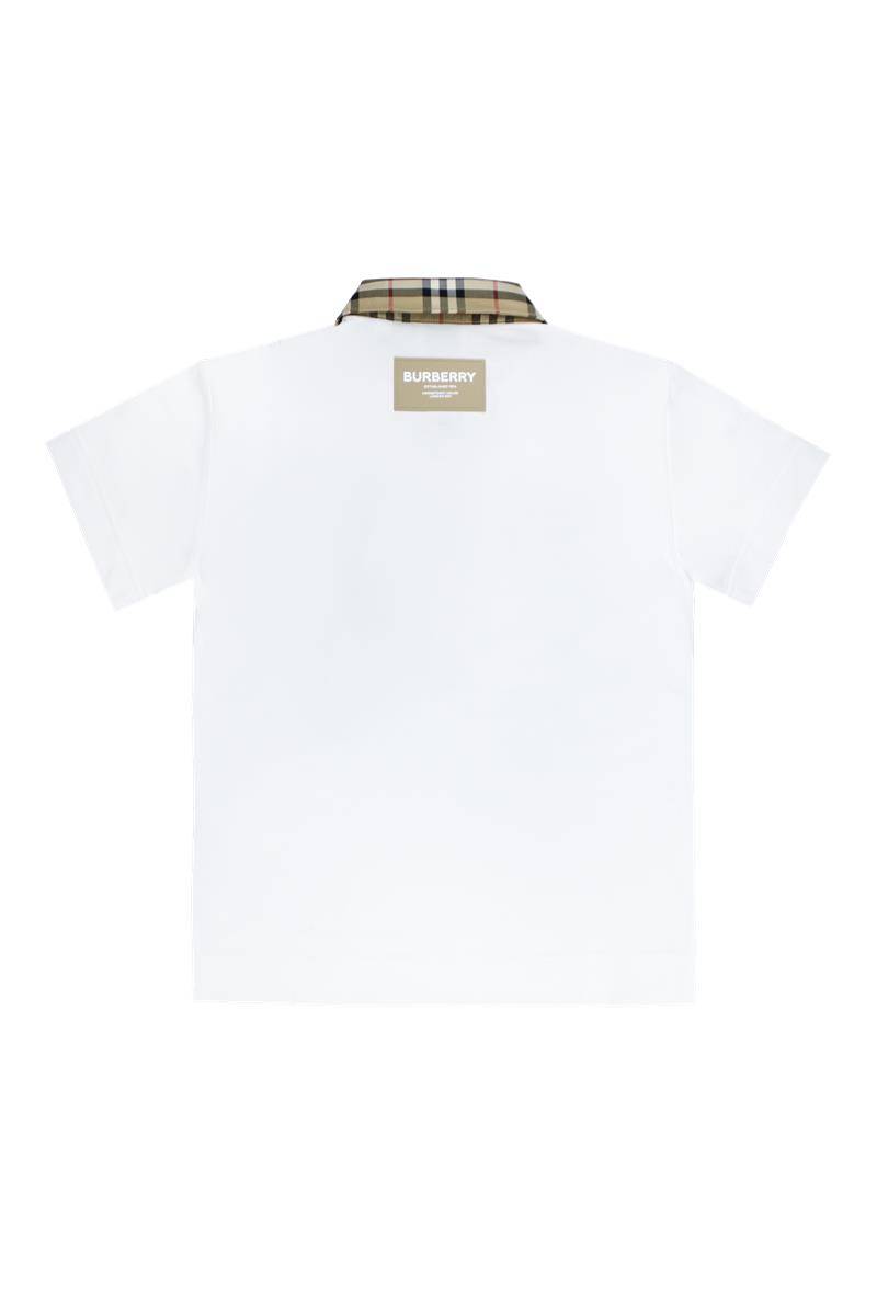 POLO BURBERRY 8051774 BIANCO-1