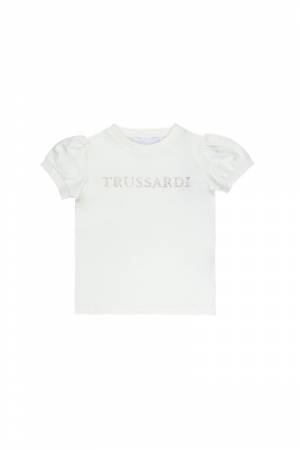 T-SHIRT TRUSSARDI TGP23054TS OFF-WHITE
