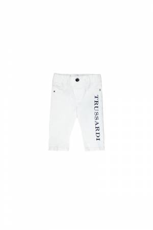 PANTALONE TRUSSARDI TIP23068PA WHITE