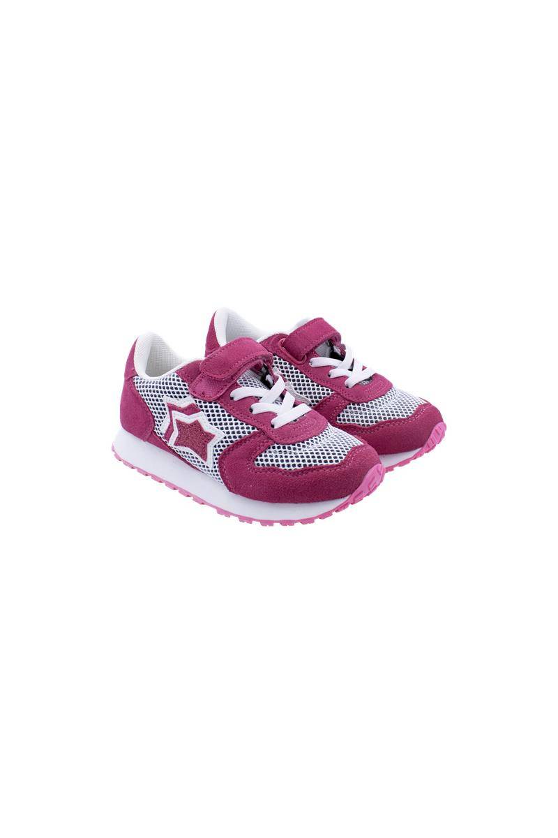 SCARPE ATLANTIC STARS BEN36 ROSA/GRIGIO-1