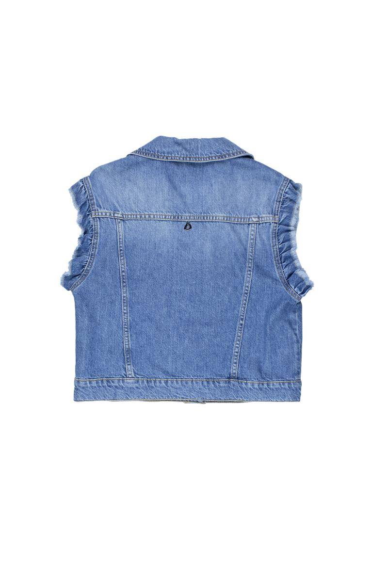 GILET DIXIE JH00B62G DENIM BLU-1