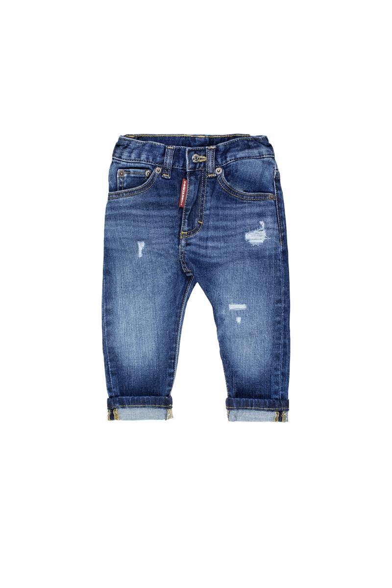 JEANS DSQUARED2 DQ01TC BLUE DENIM