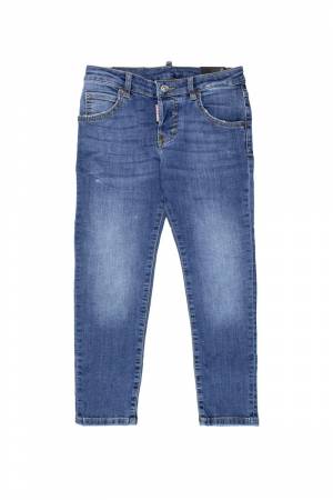 JEANS DSQUARED2 DQ0239 BLUE DENIM