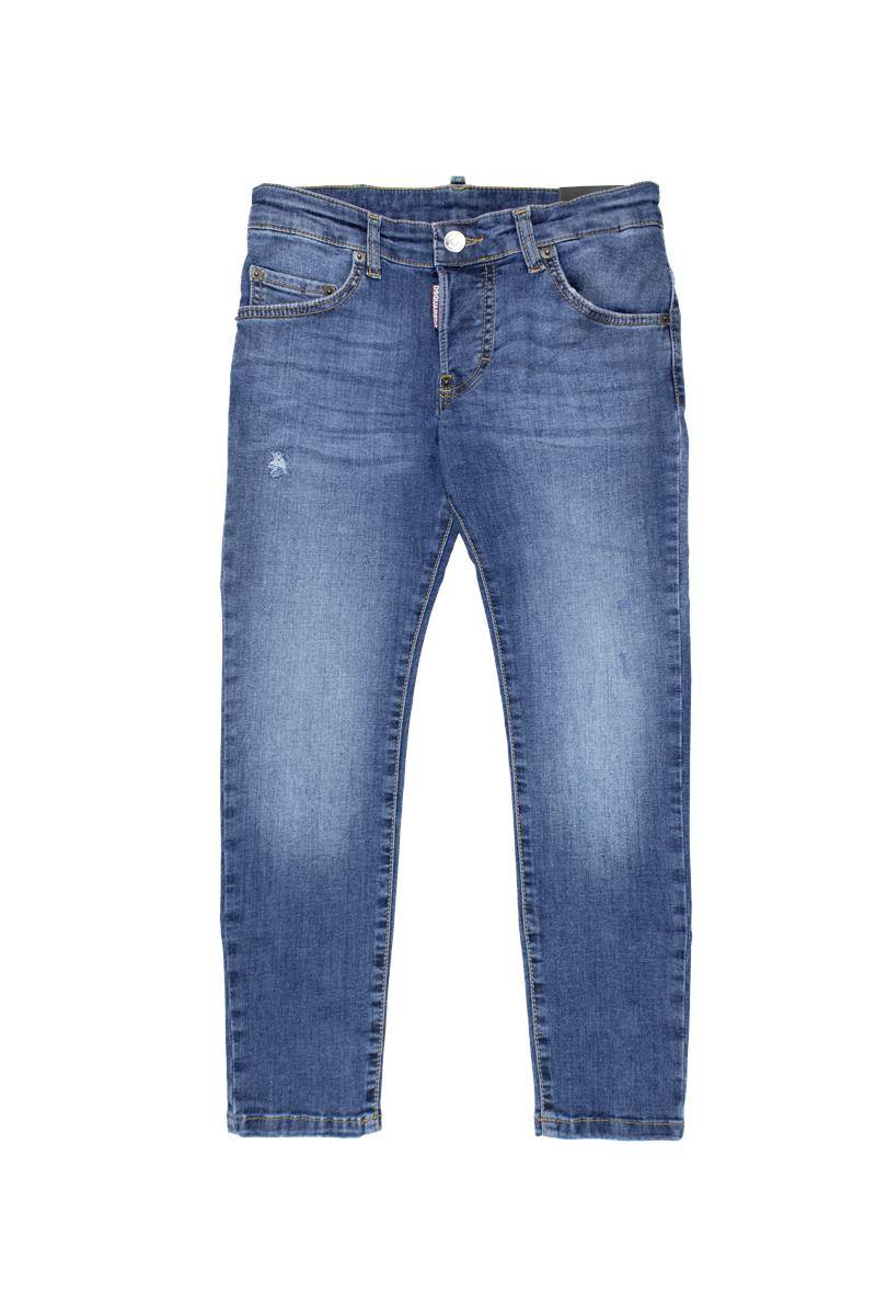 JEANS DSQUARED2 DQ03LD BLUE DENIM