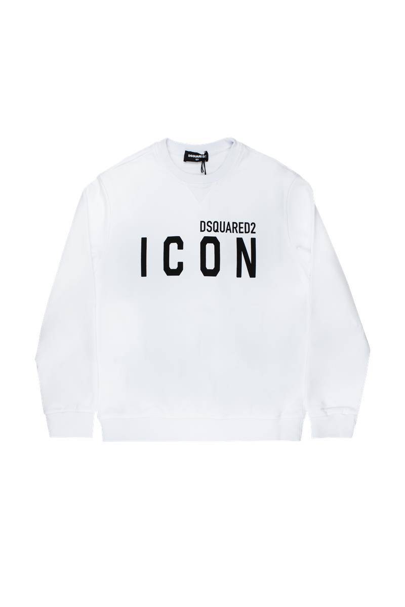 FELPA DSQUARED2 DQ049U WHITE-0