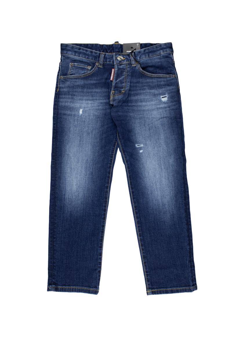 JEANS DSQUARED2 DQ0731 BLUE DENIM