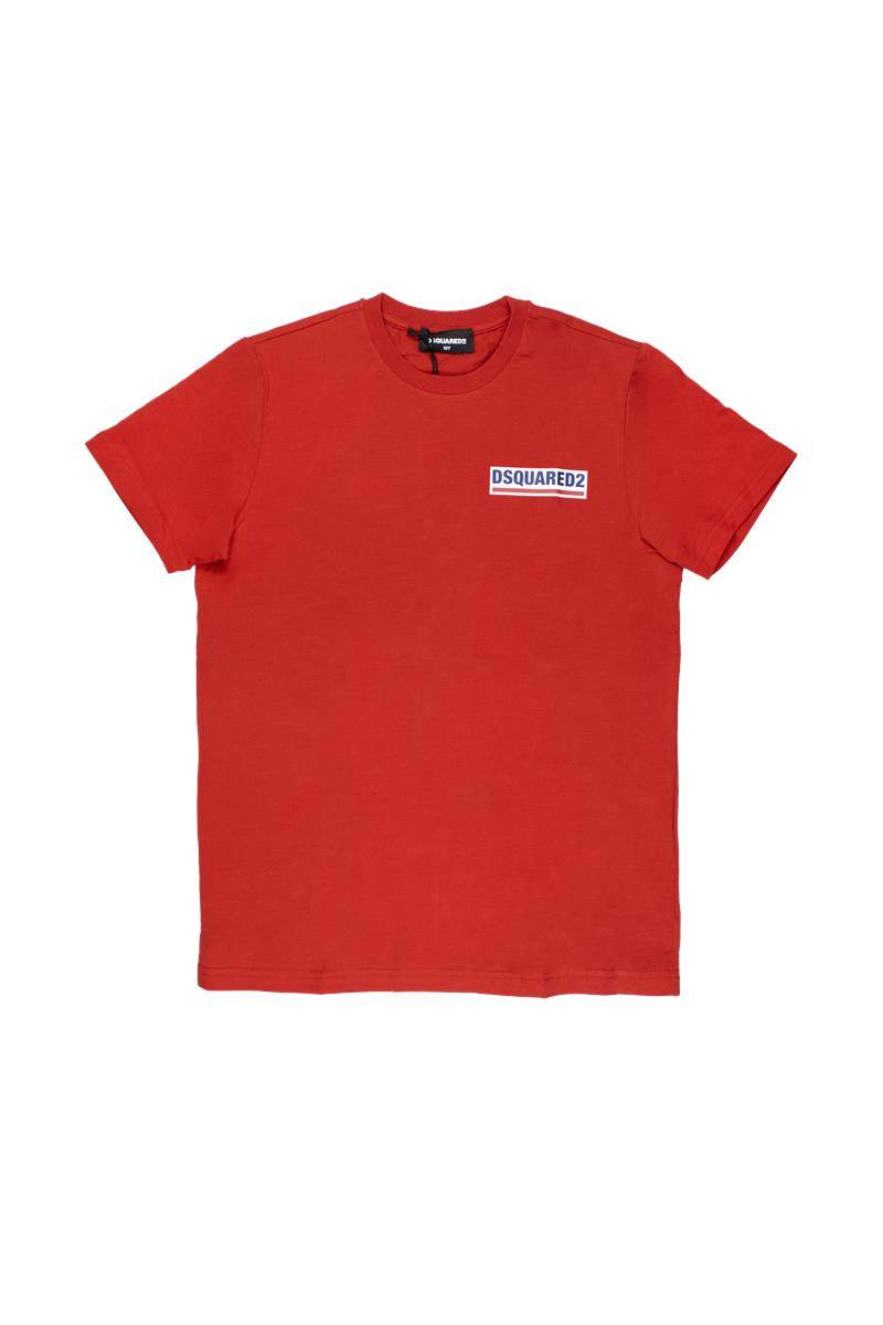 T-SHIRT DSQUARED2 DQ1389 TANGO RED