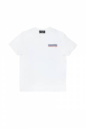 T-SHIRT DSQUARED2 DQ1389 WHITE