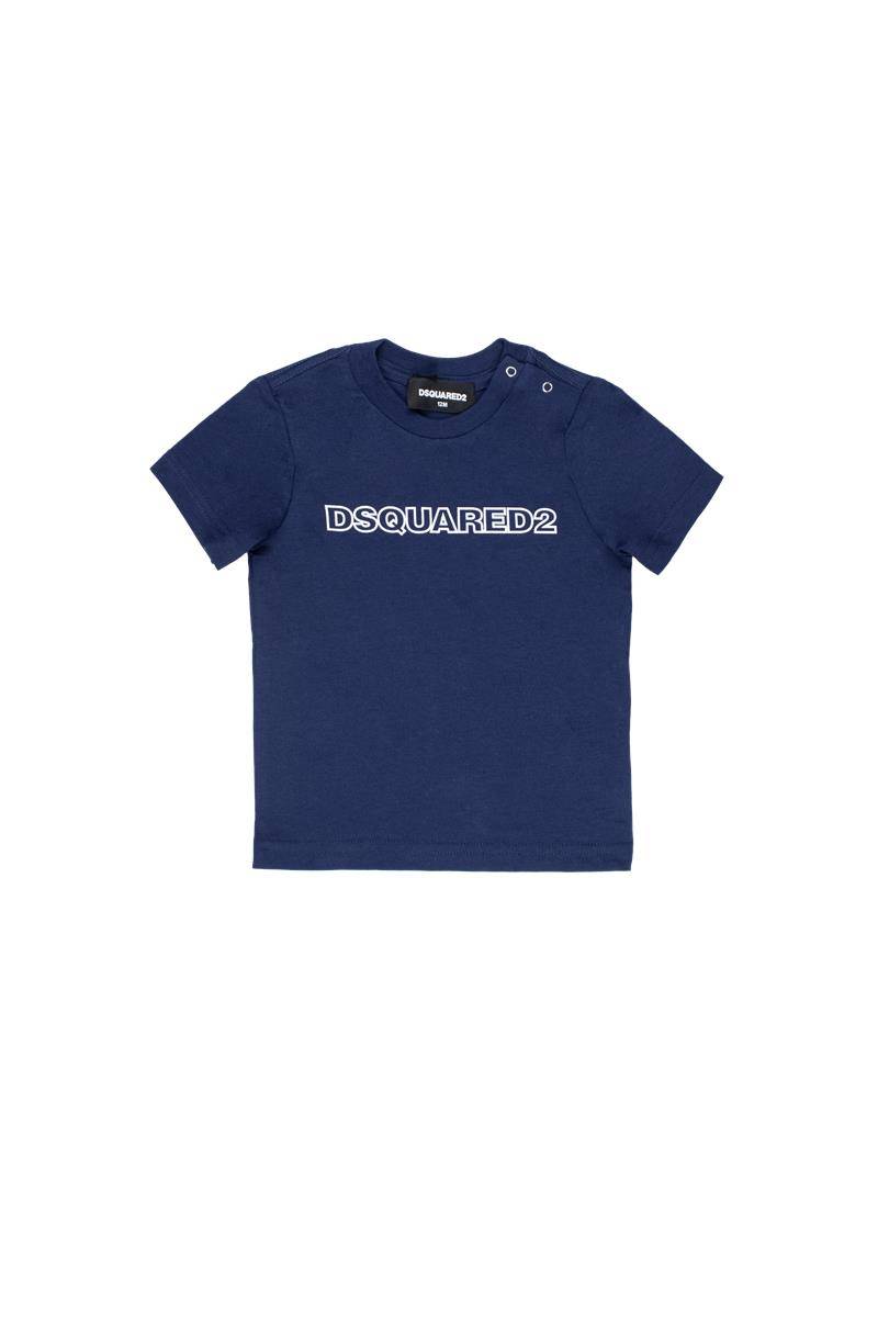 T-SHIRT DSQUARED2 DQ1792 ECLIPSE BLUE