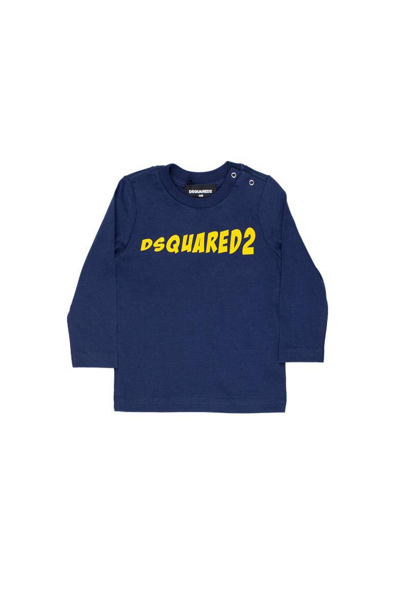 T-SHIRT DSQUARED2 DQ1793 ECLIPSE BLUE