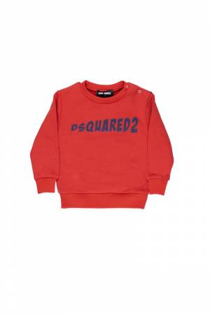 FELPA DSQUARED2 DQ1796 CHINESE RED