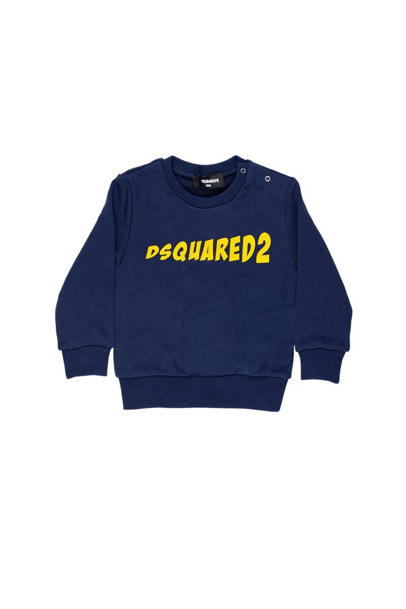 FELPA DSQUARED2 DQ1796 ECLIPSE BLUE