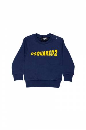 FELPA DSQUARED2 DQ1796 ECLIPSE BLUE