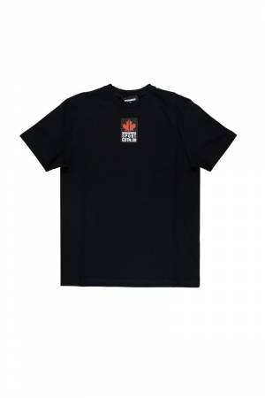 T-SHIRT DSQUARED2 DQ1867 BLACK