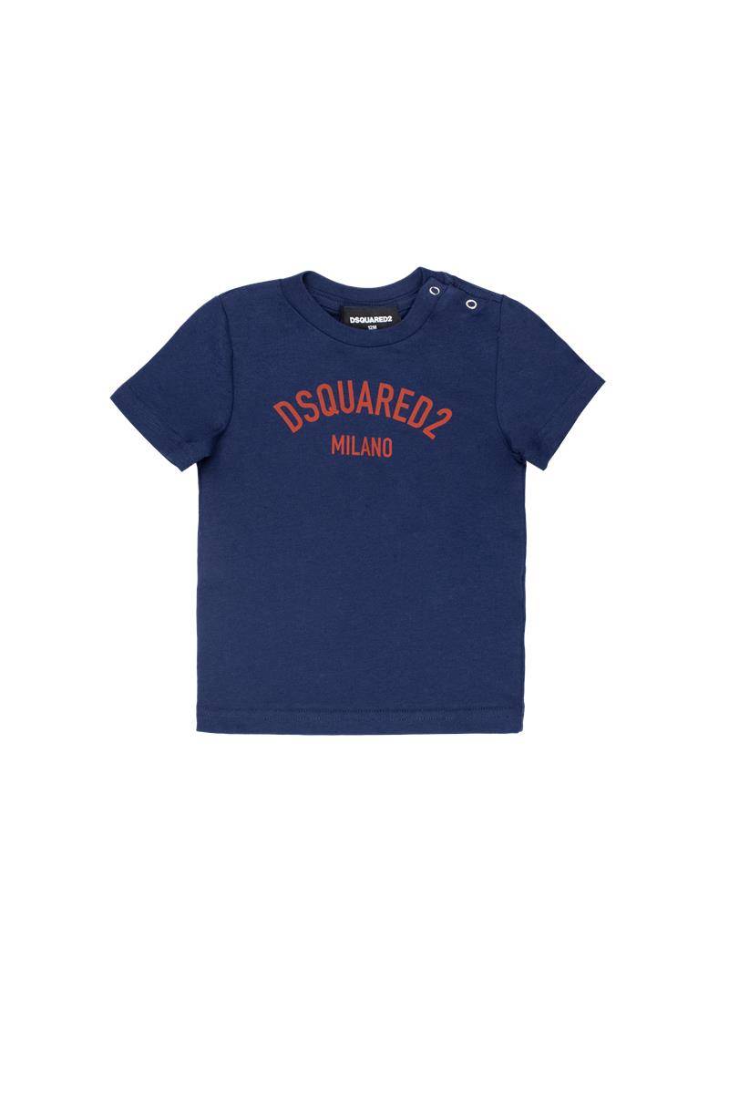 T-SHIRT DSQUARED2 DQ1997 ECLIPSE BLUE