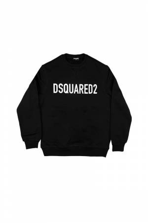 FELPA DSQUARED2 DQ2009 BLACK