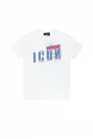 T-SHIRT DSQUARED2 DQ2035 WHITE