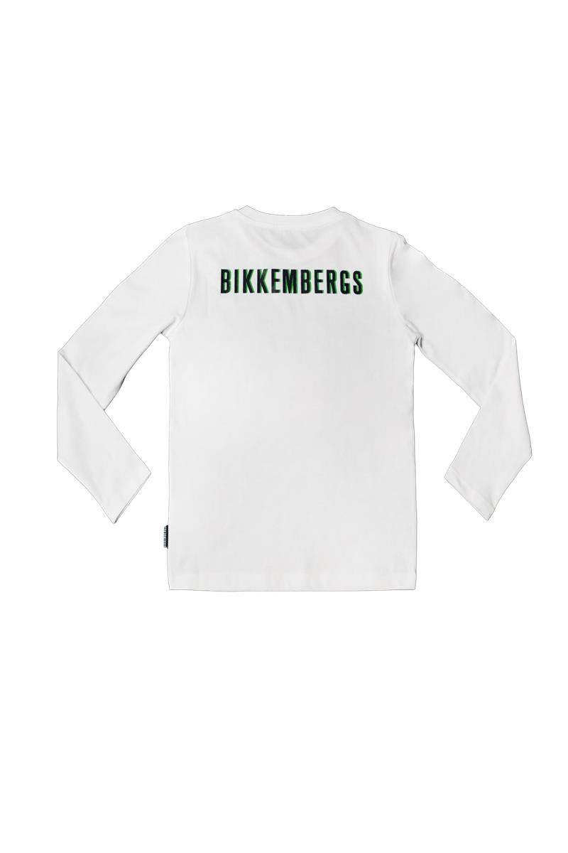 T-SHIRT BIKKEMBERGS BK1806 WHITE-1