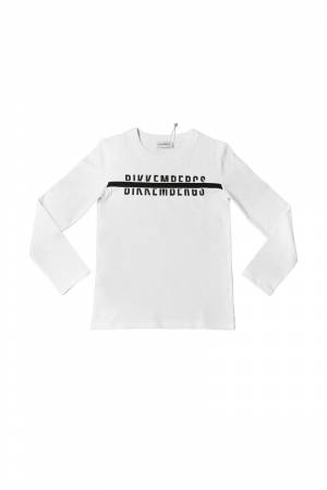 T-SHIRT BIKKEMBERGS BK1872 WHITE