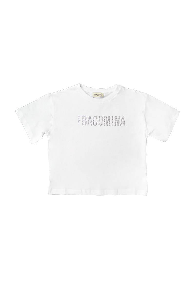 T-SHIRT FRACOMINA FM0772 WHITE