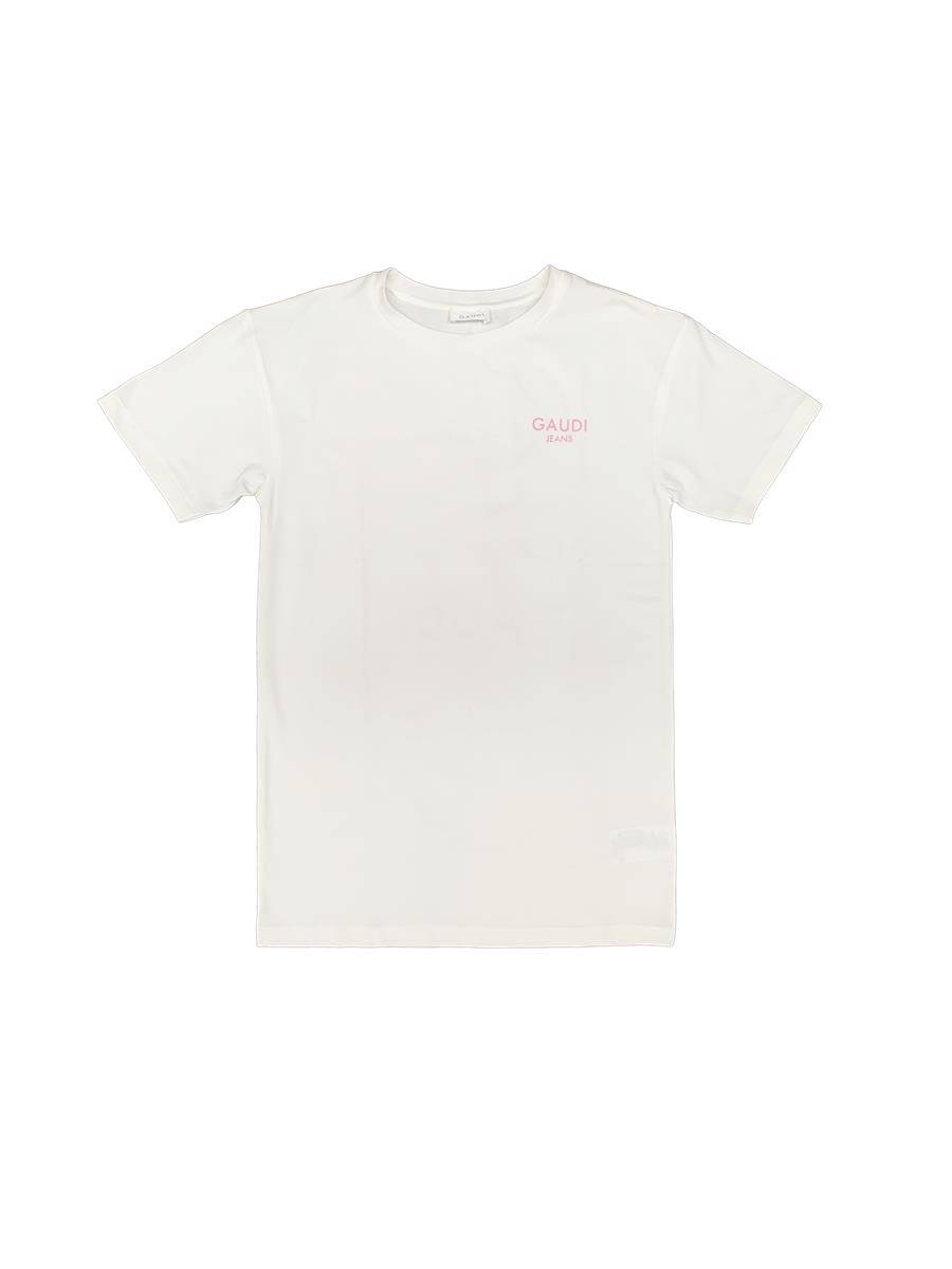 T-SHIRT GAUDÌ GAF04619 WHITE