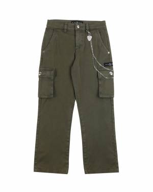 PANTALONE JOHN RICHMOND RBA23109PA ELM GREEN