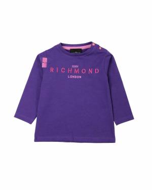 T-SHIRT JOHN RICHMOND RIA23007TS VIOLET