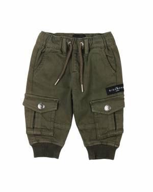 PANTALONE JOHN RICHMOND RIA23029PA ELM GREEN