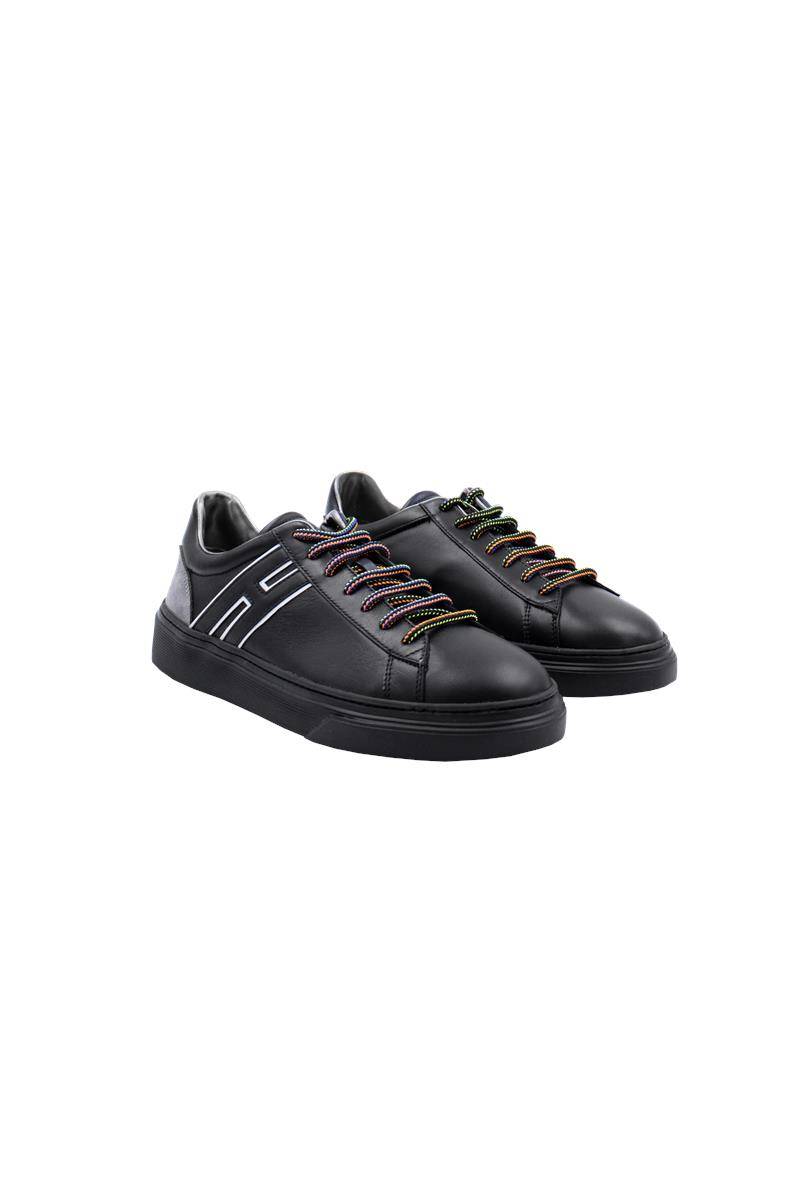 SCARPE HOGAN HXR3650DT502LE NERO-1