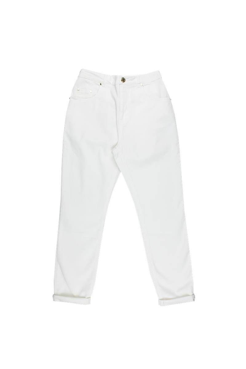 PANTALONE ELISABETTA FRANCHI EFPA143 BIANCO