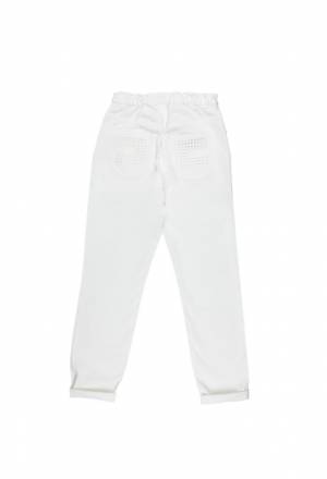 PANTALONE ELISABETTA FRANCHI EFPA143 BIANCO-1-mini