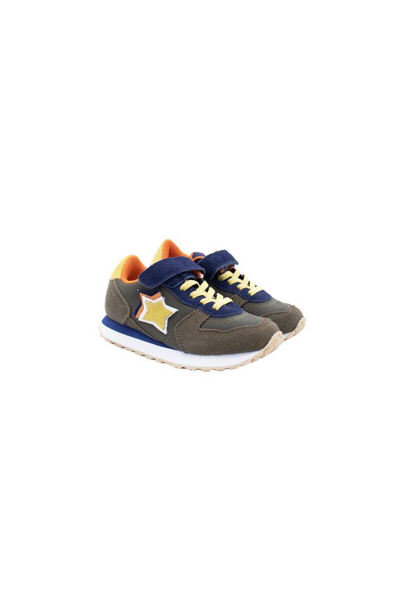 SCARPE ATLANTIC STARS BEN137 VERDONE-BLU-1